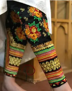 شلوار گلدوزی شده بندری s201