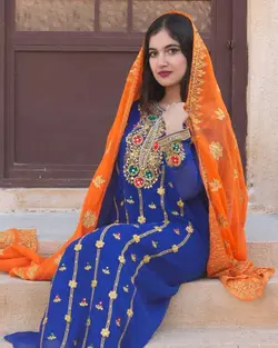 لباس مجلسی بندری  ml101