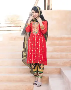 لباس مجلسی بندری  ml101