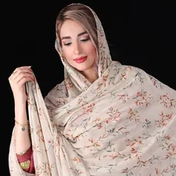 چادر گل دار رنگی n411