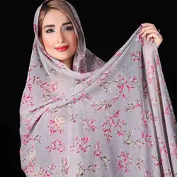 چادر گل دار رنگی n411