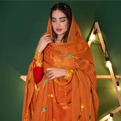 چادر گلدوزی بندری n419