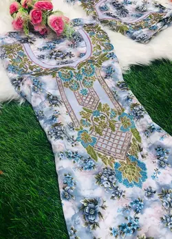 تطریز بلند و کریستال cn102