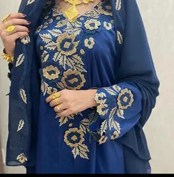 ست لباس و شال مجلسی cn300