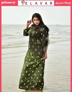 نخی آینه دوزی شده K110