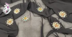 چادر کار شده گبلابتونی کد f703