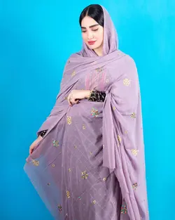 چادر مجلسی کارشده  n407