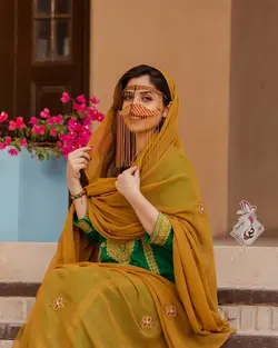 چادر بندری کار شده کد F700