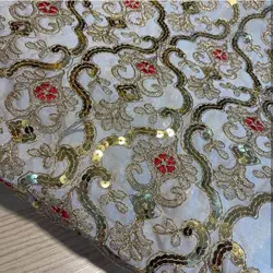 پارچه تافته خرجکار مانتویی mi107