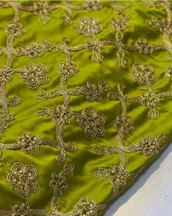 پارچه خرجکار ساتن هندی mb111