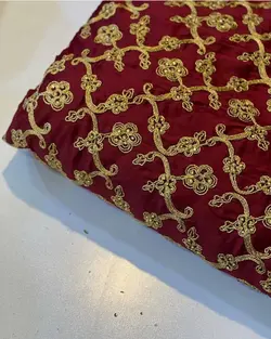 پارچه خرجکار ساتن هندی mb111