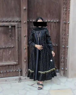 مانتو مجلسی زنانه مدل دو تیکه ساتن و خالدار ml112