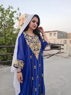 پیراهن مجلسی بندری ml109