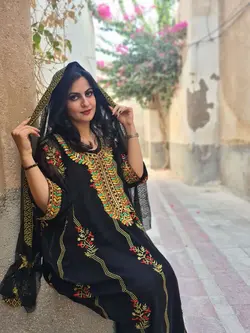 ماکسی مجلسی شیک زنانه ml110