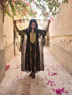 ماکسی مجلسی شیک زنانه ml110