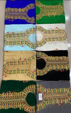 لباس مجلسی سفید گلدوزی شده ml111