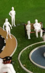 ماکت آدمک سفید کد 206 نارگون