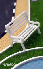 ماکت نیمکت شهری نارگون کد 342