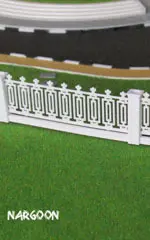 ماکت نرده حصار نارگون کد N401