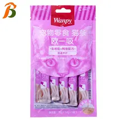 بستنی گربه ونپی طعم ماهی مرکب بسته 5 عددی