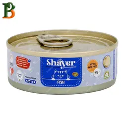 کنسرو بچه گربه شایر طعم ماهی 90 گرمی