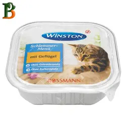 ووم گربه وینستون طعم مرغ 100 گرمی