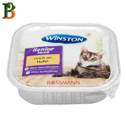 ووم گربه وینستون طعم مرغ ویژه 100 گرمی