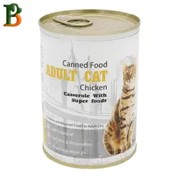 کنسرو گربه ادی پت طعم مرغ 425 گرمی