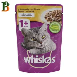 پوچ گربه ویسکاس طعم مرغ 85 گرمی