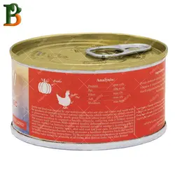 کنسرو گربه پتچی طعم مرغ و کدو 120 گرمی