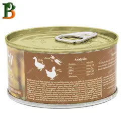 کنسرو گربه پتچی طعم مرغ و اردک و هویج 120 گرمی