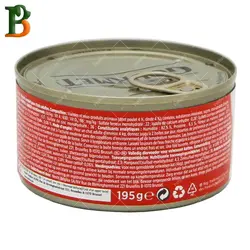 کنسرو گربه پورینا مدل گورمت طعم مرغ و بوقلمون 195 گرمی