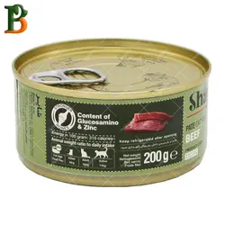 کنسرو گربه شایر طعم گوشت گاو 200 گرمی