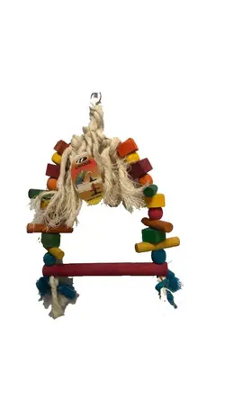 اسباب بازی پرنده با رنگ طبیعی مدل B103