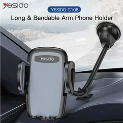 پایه نگهدارنده مکنده ای موبایل یسیدو مدل C108