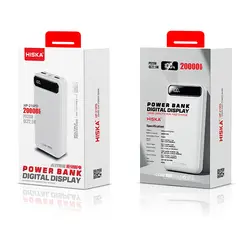 پاوربانک هیسکا مدل HP-215PD ظرفیت 20000 میلی آمپر ساعت - فون لایف