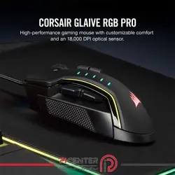 موس گیمینگ کورسیر Corsair Glaive PRO RGB Optical
