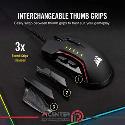 موس گیمینگ کورسیر Corsair Glaive PRO RGB Optical