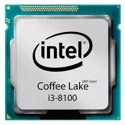CPU Intel Core i3 Coffee Lake 8100