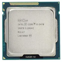 CPU Intel core i5-lvy Bridge 3470