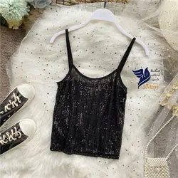 تاپ دوبنده پولک دوز