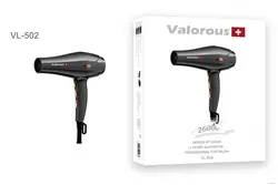 سشوار فوق حرفه ای ولروس 2600 وات مدل 502