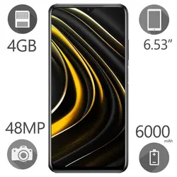 گوشی موبایل شیائومی Poco M3 ظرفیت 128 گیگ رم 4GB