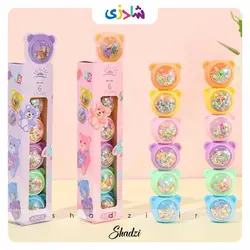 هایلایتر خرسی 6رنگ