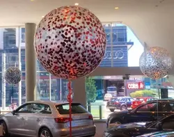 بوبو بالن پولکی قرمز