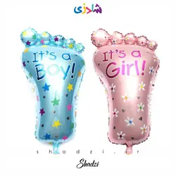 بادکنک فویلی رد پا نوزاد