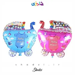 بادکنک فویلی کالسکه نوزاد (۲)