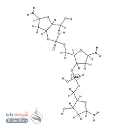 نمک سدیم دئوکسی ریبونوکلئیک از تیموس گوساله