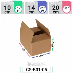 کارتن پستی سایز یک