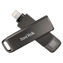 فلش مموری سن دیسک مدل IXpand Flash Drive Luxe ظرفیت 64 گیگابایت
